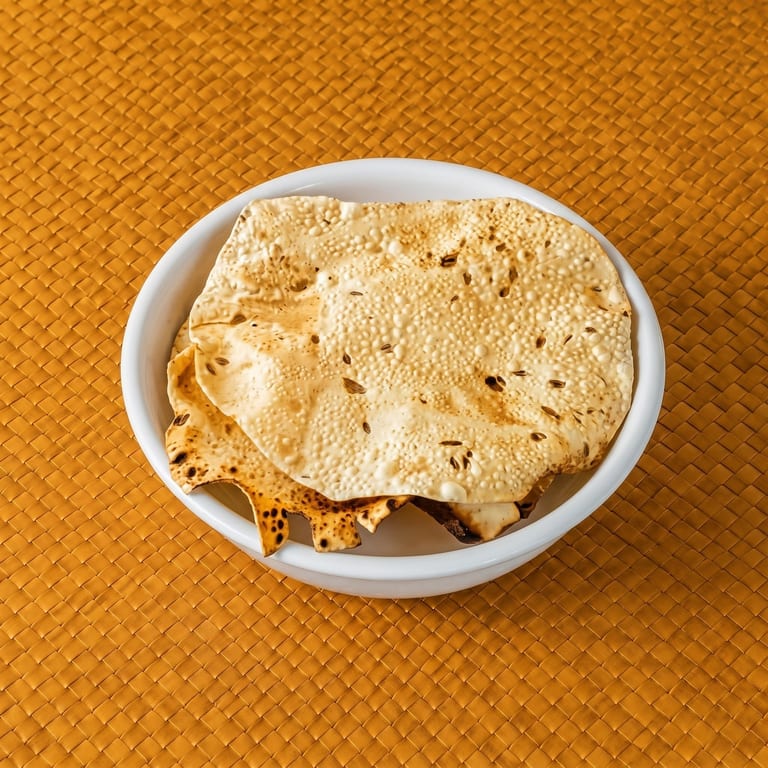 Savor Our Authentic Papadum