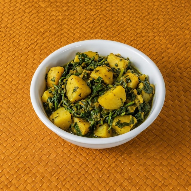 Saag Aloo.