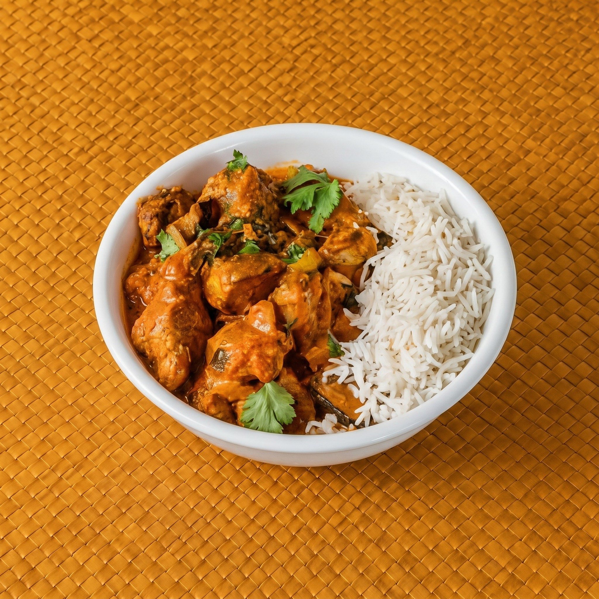Lamb Tikka Masala.
