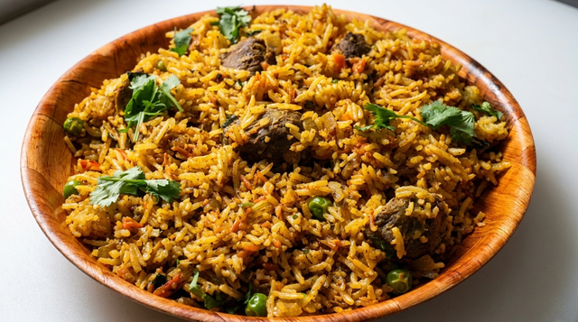 Shrimp Biryani.